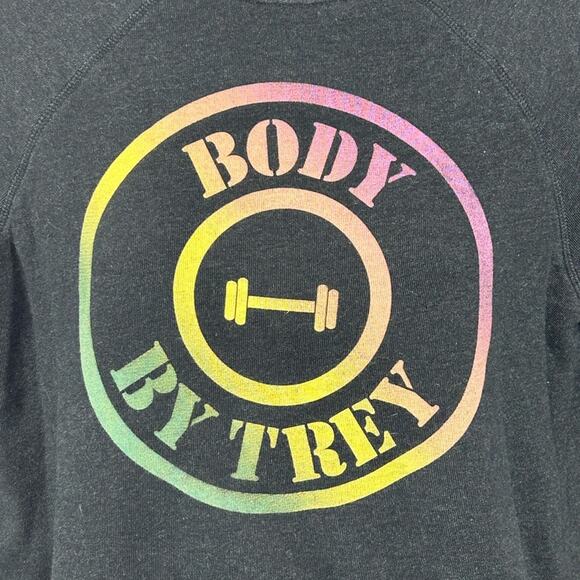 Wildfox “Body By Trey” Dark Grey Crewneck Sweatshirt Size XS - Picture 9 of 14